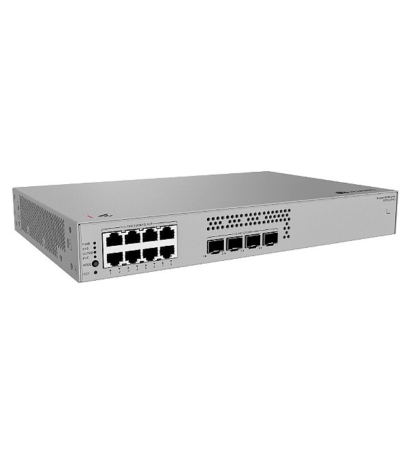 Switch Gerenciável Huawei eKit S220S-8P4J-AC L2 8 Portas PoE+ 4 Portas 2.5G 4 Slots SFP Fanless - 98012471