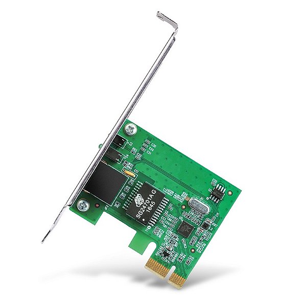 Placa de Rede TP-Link TG-3468 Gigabit 10/100/1000Mbps PCI Express Perfil Baixo - TG-3468