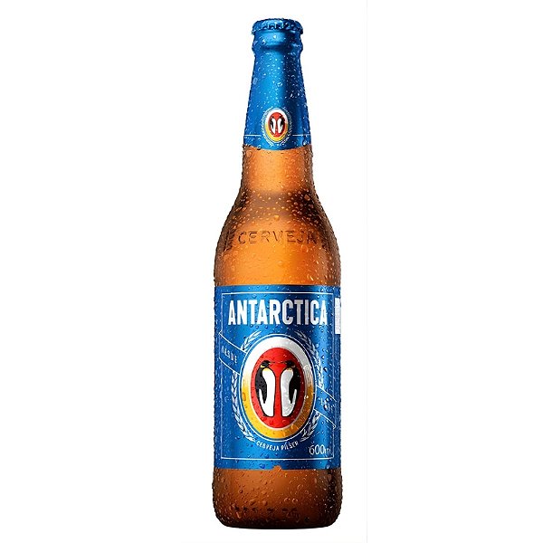 Cerveja Antártica Retornável 600ml - 24 unidades
