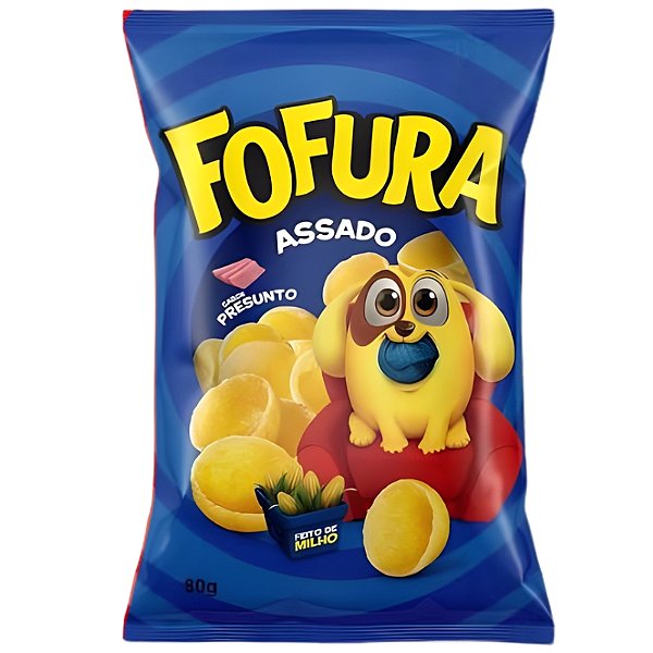 Salgadinho Fofura Presunto 60g - 10 unidades