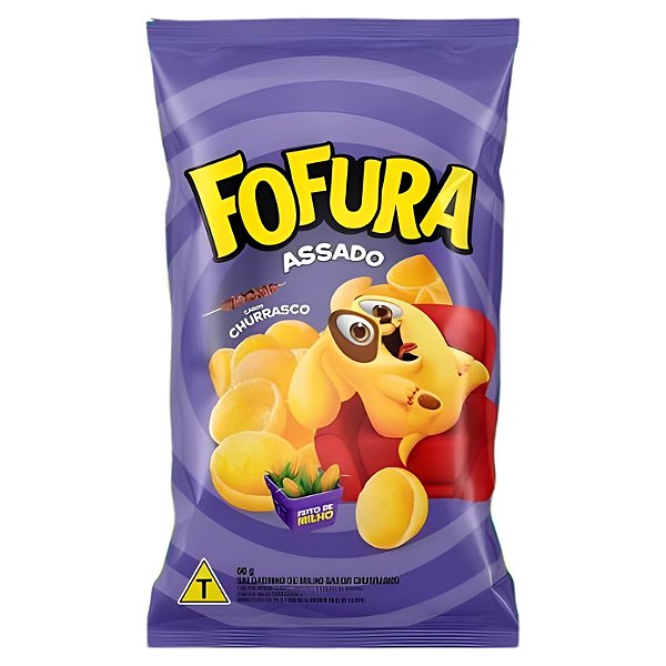 Salgadinho Fofura Churrasco 60g - 10 unidades