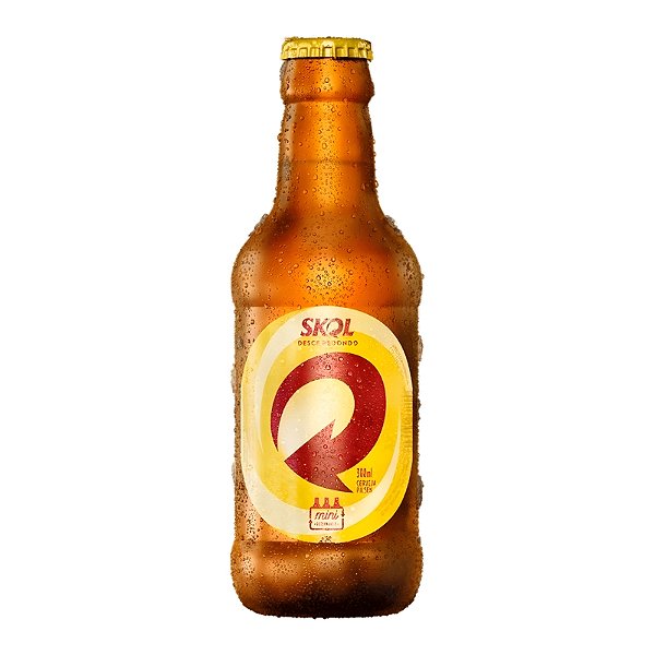 Cerveja Skol Retornável 300ml - 24 unidades