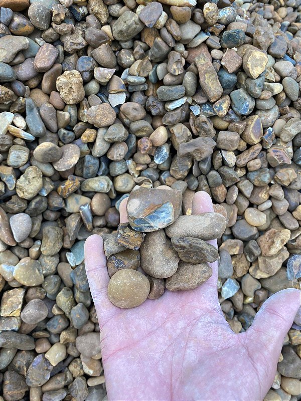 Pedra de Rio Marrom N3