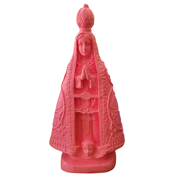 Nossa Senhora Aparecida, 21cm, Gesso, Peça Única, Decoração Religiosa