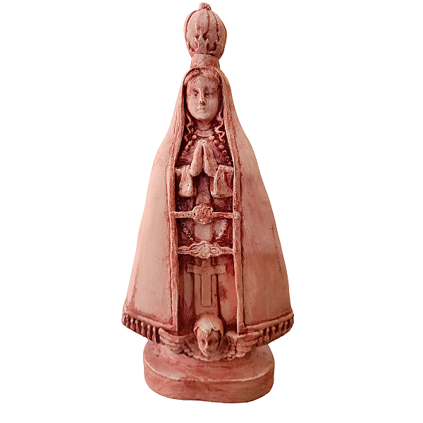 Nossa Senhora Aparecida, 21cm, Gesso, Peça Única, Decoração Religiosa