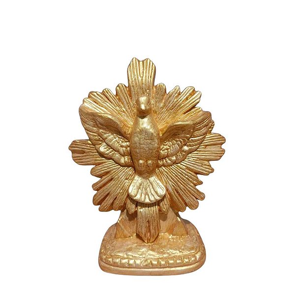 Divino Espirito Santo,  16cm, Gesso, Peça Única, Artesanal, Decoração Religiosa