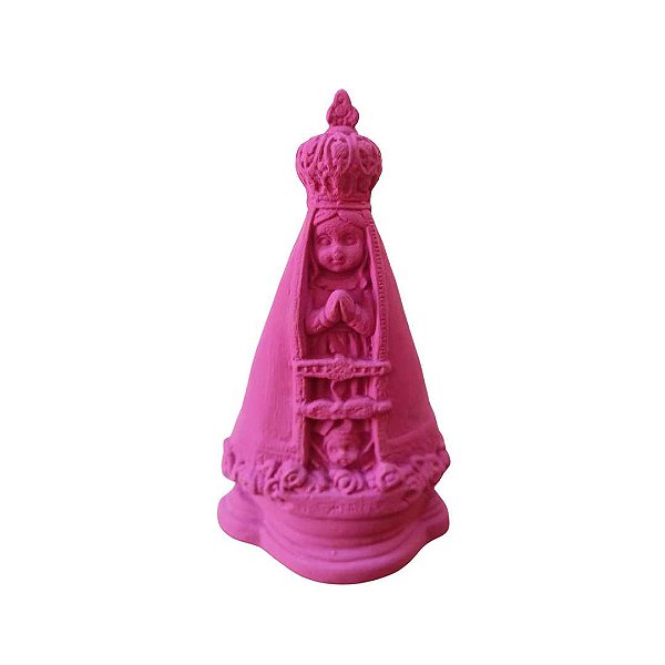 Nossa Senhora Criança, 15cm, Gesso, Peça Única, Decoração Religiosa