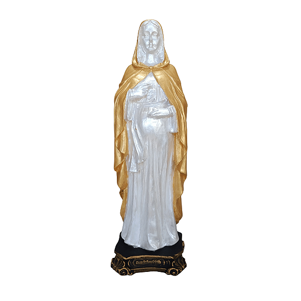 Nossa Senhora Grávida, 30cm, Gesso, Peça Única, Decoração Religiosa