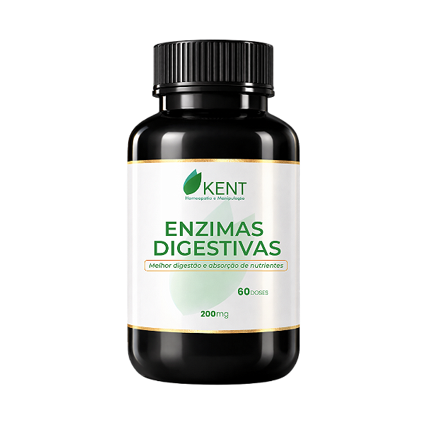 Enzimas Digestivas 200mg - 60 doses