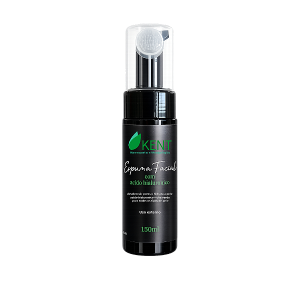 Espuma Facial 150ml - COM ÁCIDO HIALURÔNICO