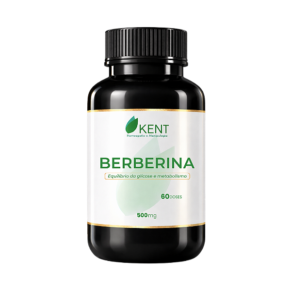 Berberina 500mg - 60 doses