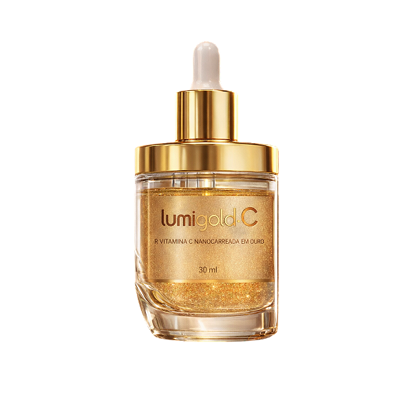 Lumigold Vit C nanocarreada em ouro 30ml
