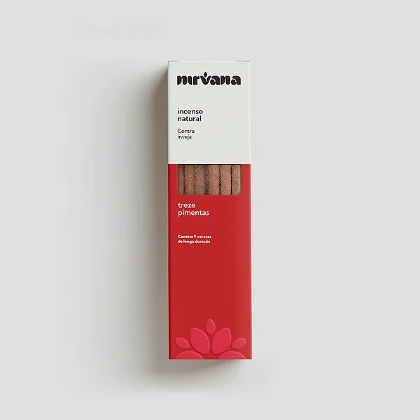 INCENSO NATURAL NIRVANA TREZE PIMENTAS