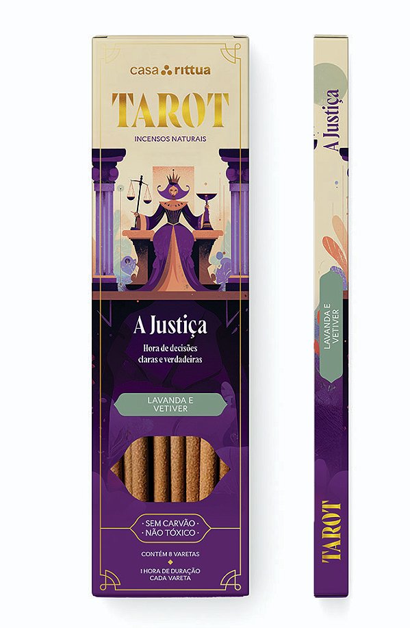Incenso Nirvana Linha Tarot - Justiça