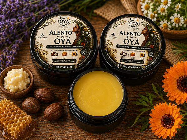 Alento de Oyá - Pomada Ancestral Artesanal
