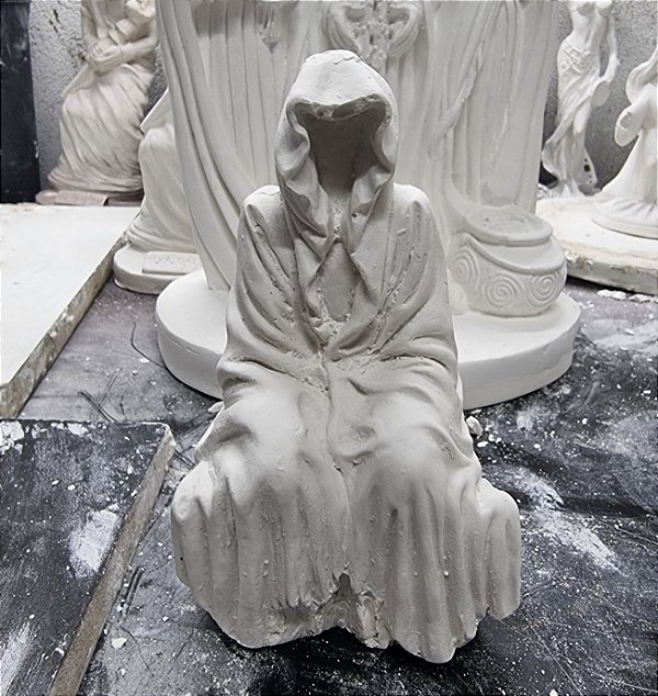 Ceifeiro 16cm Gesso Cru