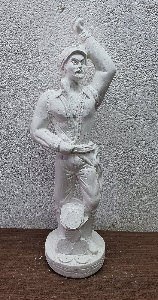 Cigano 28cm Gesso Cru