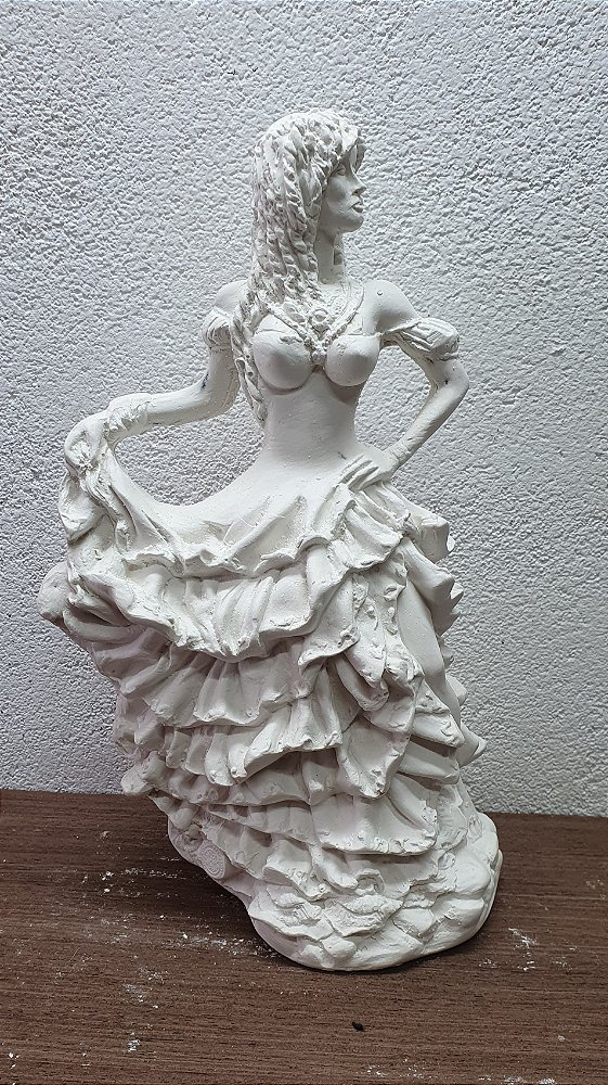 Cigana 27cm Gesso Cru