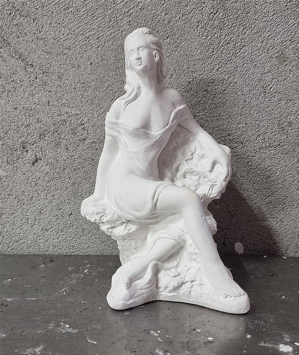 Cigana do Fogo 20cm Gesso Cru