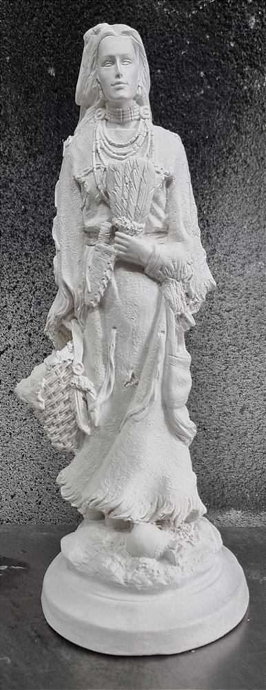 India 30cm Gesso Cru