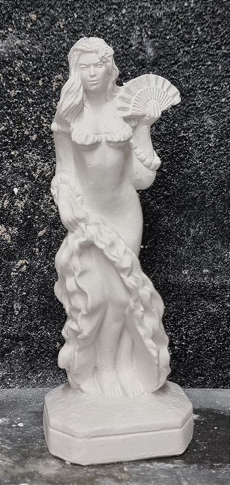 Pombagira Maria Padilha 15cm Gesso Cru