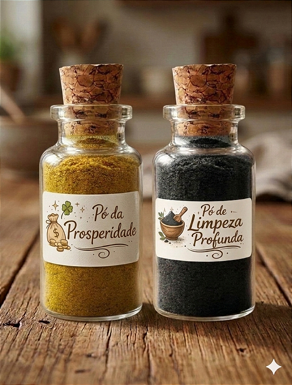 Pó da Prosperidade + Pó de Limpeza Profunda