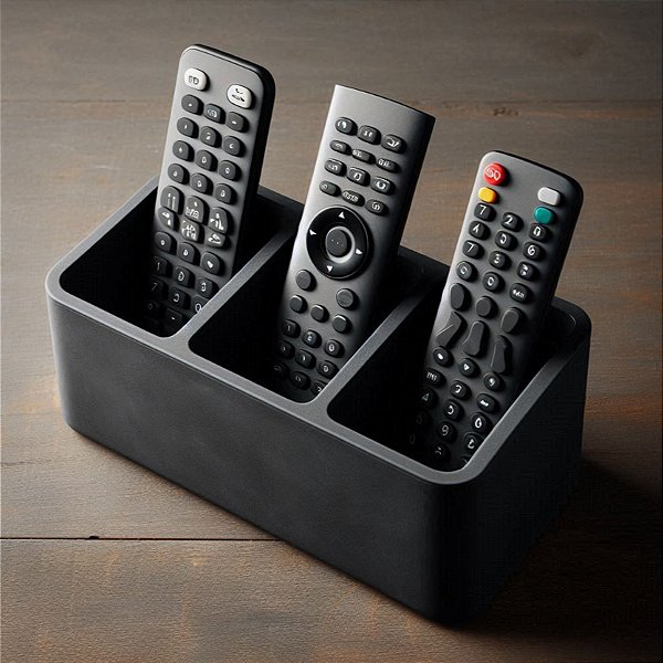 Suporte de controle remoto triplo 3 controle