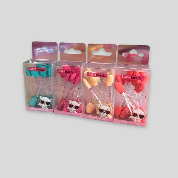 Kit Aplicadores de Sombra Gatinho - Cores Sortidas