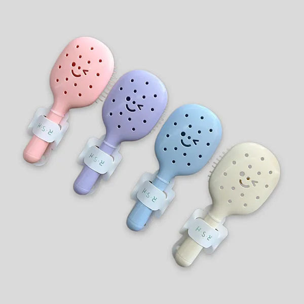 Escovas Desembaraçadoras Kawaii Fofas - Estilo e Cuidado! - Cores Sortidas