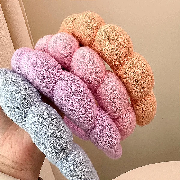 Tiara Skin Care Blogueira para Cuidados Facial Limpeza Facial - Cores Sortidas