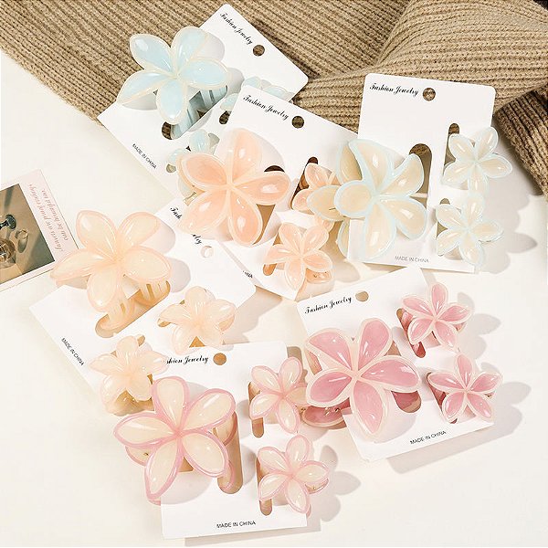 Piranha KIT 3 Conjunto de Gelatina de Frangipani Bicolor 8cm + 4cm