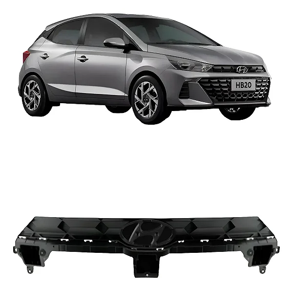 Grade Superior Hyundai Hb20 2023 Até 2025 Hatch Sedan Preta