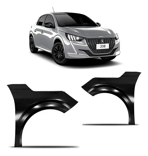 Paralama Peugeot 208 2020 Á 2024