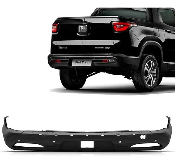 Parachoque Traseiro Fiat Toro 2016 Á 2024