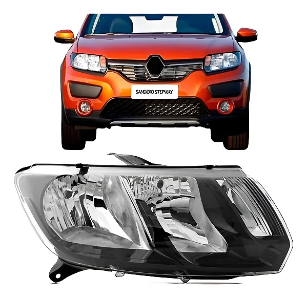 Farol Renault Sandero Stepway 2015 Á 2019