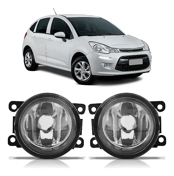 Farol Milha Auxiliar Citroen C3/C4 2006 A 2012