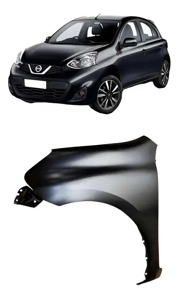 Paralama S/furo Nissan March 2014 Á 2020