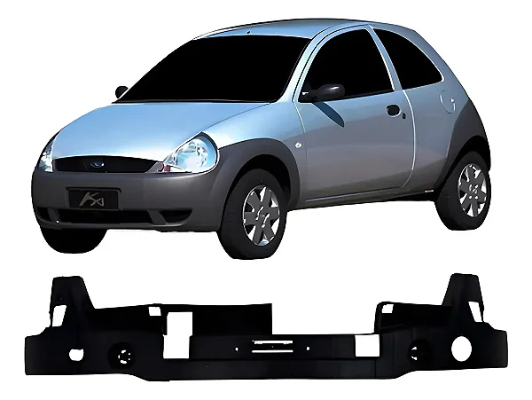 Alma Lamina Parachoque Dianteiro Ford Ka 2002 03 04 05 2006