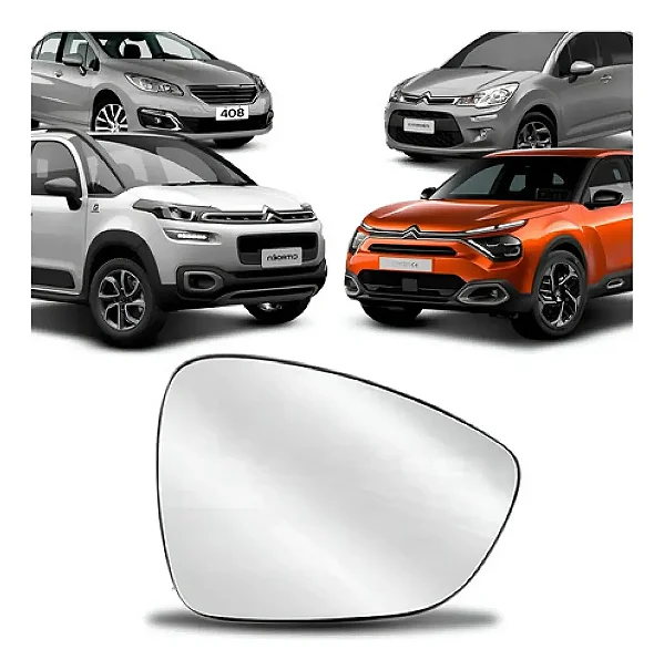 Lente Retrovisor Aircross 2013 A 2020 Modelo Original