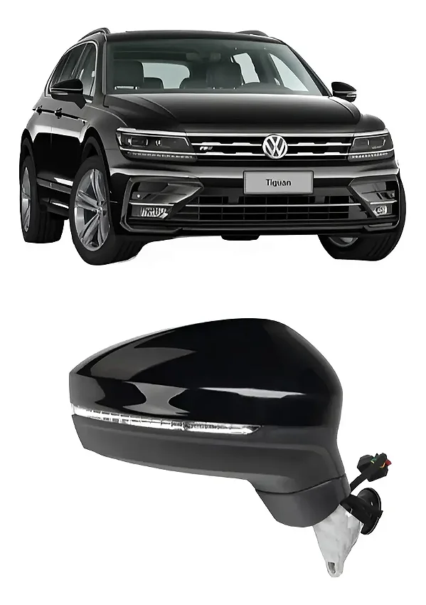 Retrovisor Tiguan Elet C/pisca/aquec Retratil 2017 Á 2021