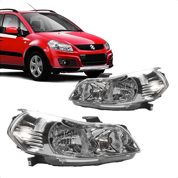 Farol Suzuki Sx4 2008 A 2015 Manual