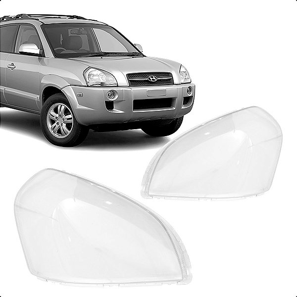 Lente Farol Hyundai Tucson 2005 Á 2016