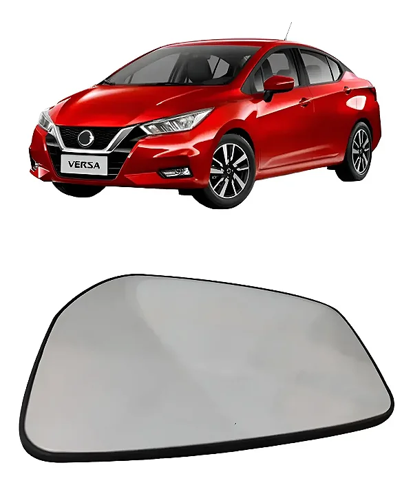 Lente Retrovisor Versa 2020 A 2025