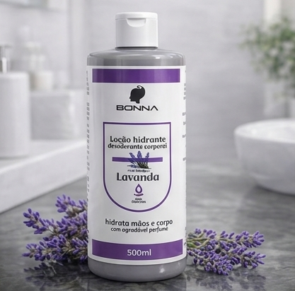 Loção Hidratante Bonna Lavanda 500ml