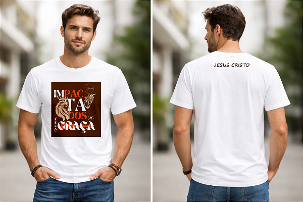 CAMISA 100% ALGODÃO "IMPACTADOS"