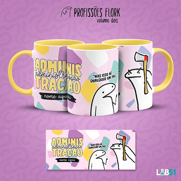 CANECA FLORK PROFISSOES