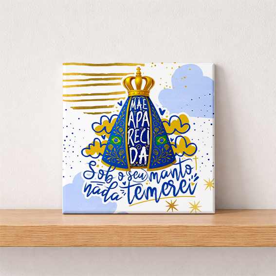 AZULEJO "NADA TEMEREI"