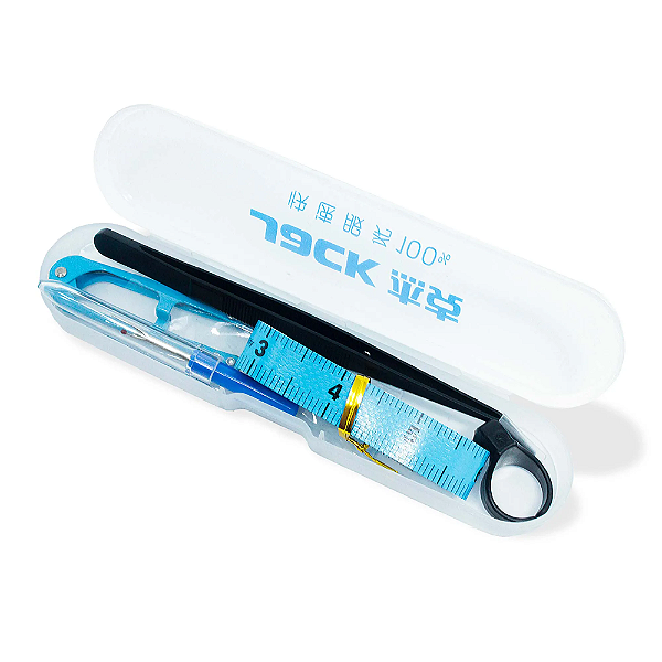 Kit com Acessórios para Costura com Estojo Jack