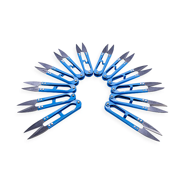 Kit com 12 Tesouras de Arremate Jack - 10 Centímetros - 810736