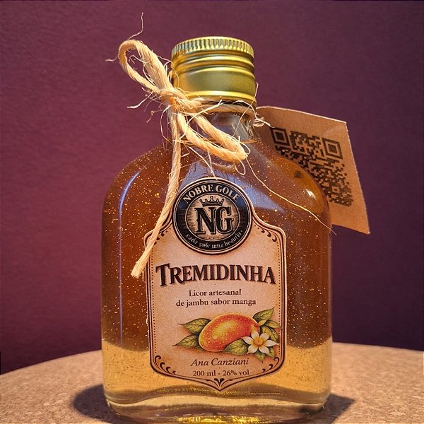 TREMIDINHA- licor de jambu sabor manga